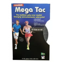 OVERGRIP UNIQUE TOURNA MEGA TAC 10X - PRETO